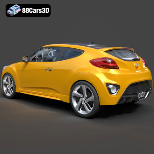 Hyundai Veloster Turbo 3D Model