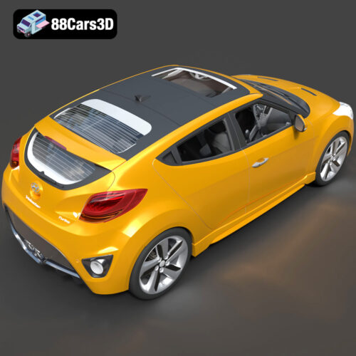 Hyundai Veloster Turbo 3D Model