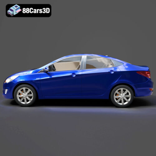 Hyundai Verna 3D Model