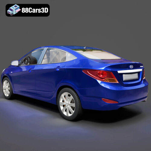 Hyundai Verna 3D Model