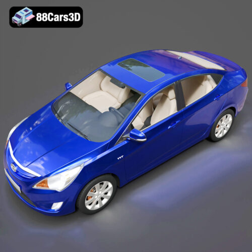 Hyundai Verna 3D Model