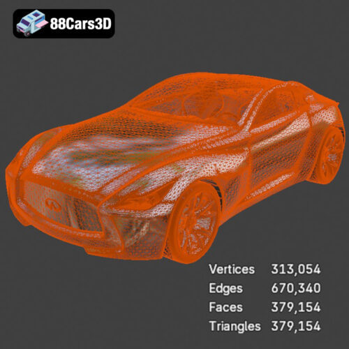 Infiniti Essence 3D Model