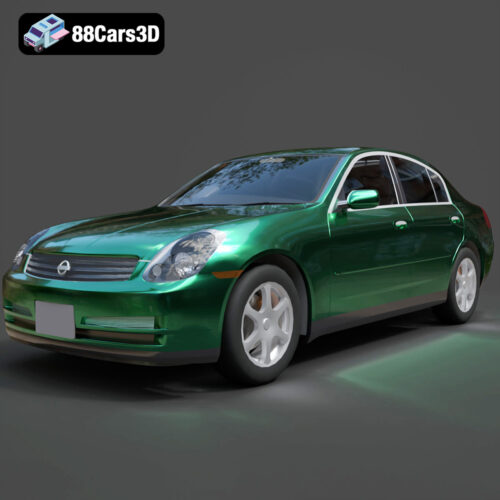 Infiniti G35 / Nissan Skyline 3D Model
