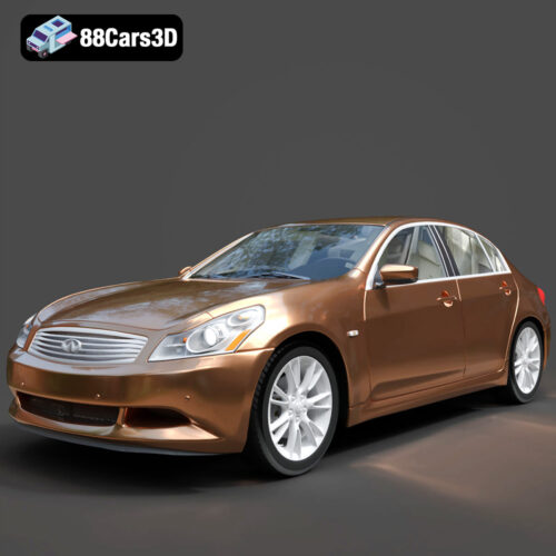 Infiniti G37 Sedan 2009 3D Model