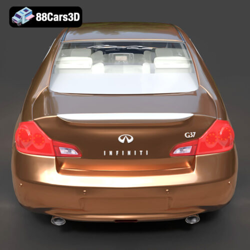 Infiniti G37 Sedan 2009 3D Model