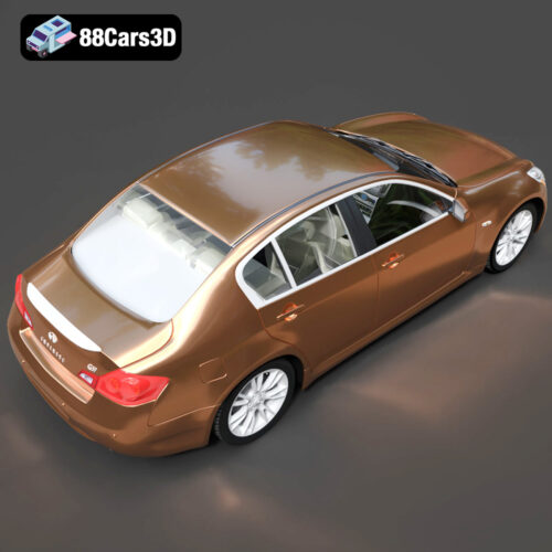Infiniti G37 Sedan 2009 3D Model