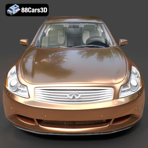 Infiniti G37 Sedan 2009 3D Model
