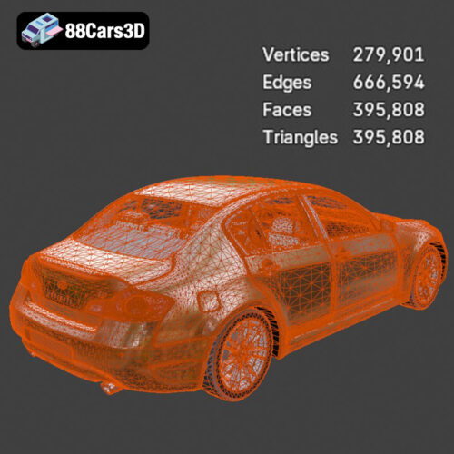 Infiniti G37 Sedan 2009 3D Model