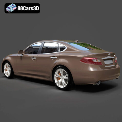 Infiniti M56 3D Model
