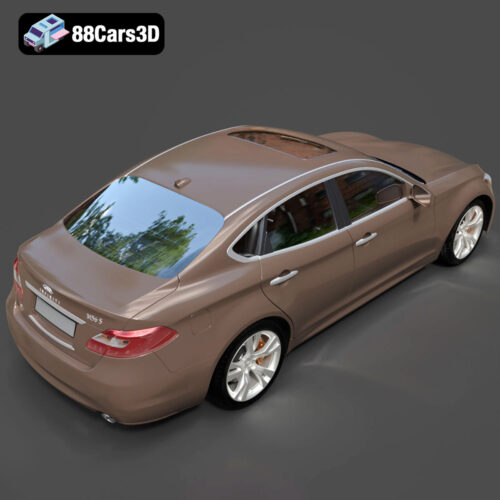 Infiniti M56 3D Model