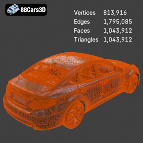 Infiniti M56 3D Model