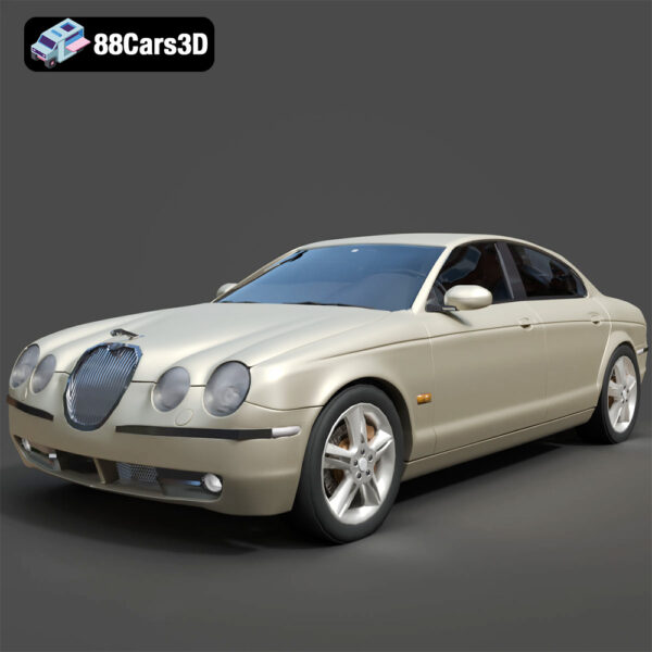 Jaguar S Type 3D Model
