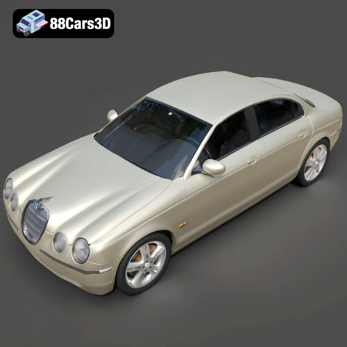 Jaguar S Type-007 Jaguar S Type 3D Model