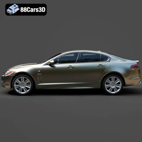 Jaguar XFR 3D Model