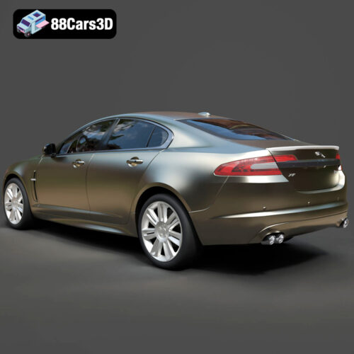 Jaguar XFR 3D Model