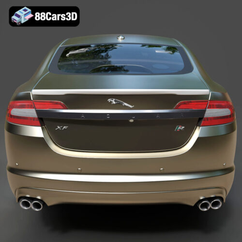 Jaguar XFR 3D Model