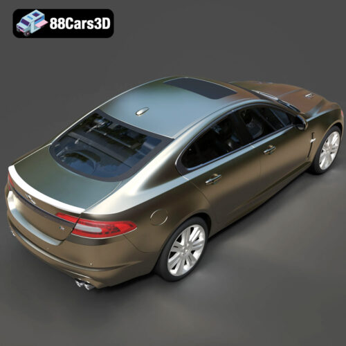 Jaguar XFR 3D Model
