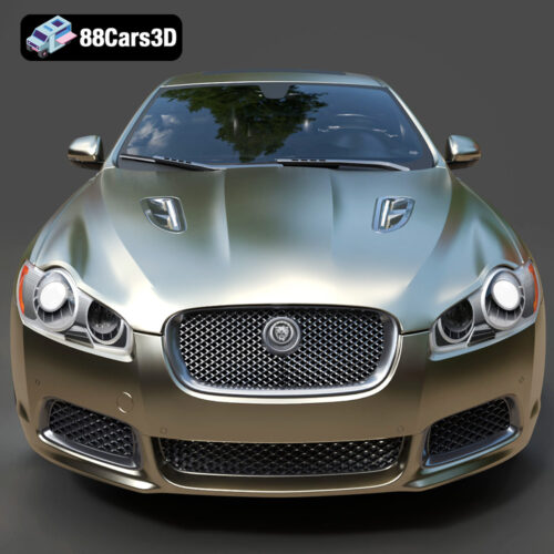 Jaguar XFR 3D Model