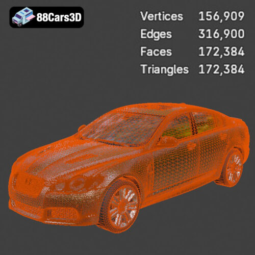 Jaguar XFR 3D Model