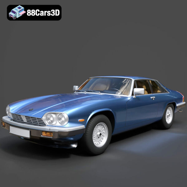 Jaguar XJS Coupe 1989 3D Model