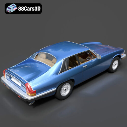 Jaguar XJS Coupe 1989 3D Model