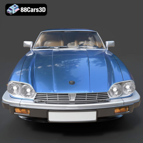 Jaguar XJS Coupe 1989 3D Model