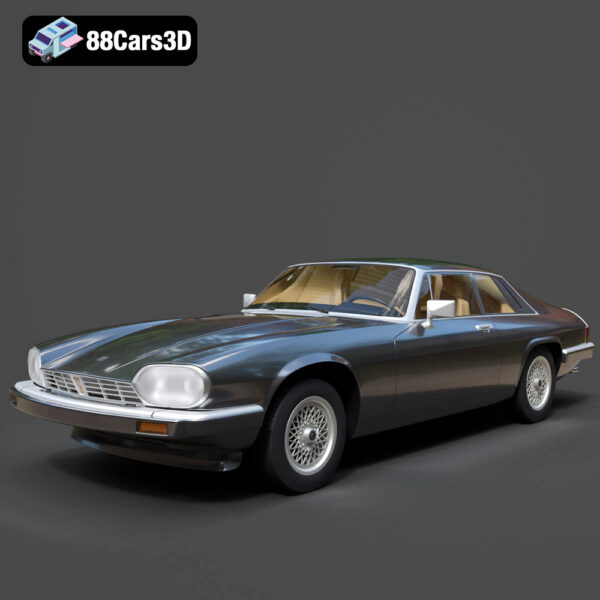 Jaguar XJS Coupe 1975 3D Model