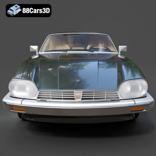 Jaguar XJS Coupe 1975 3D Model