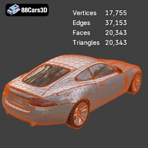 Jaguar XK 3D Model