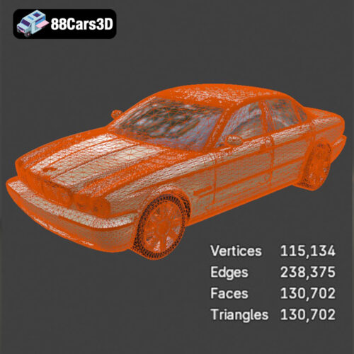 Jaguar_XJR_2004-008 Jaguar XJR 2004 3D Model
