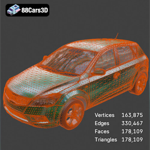 Kia Ceed 3D Model