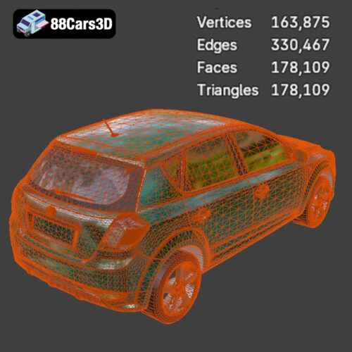 Kia Ceed 3D Model