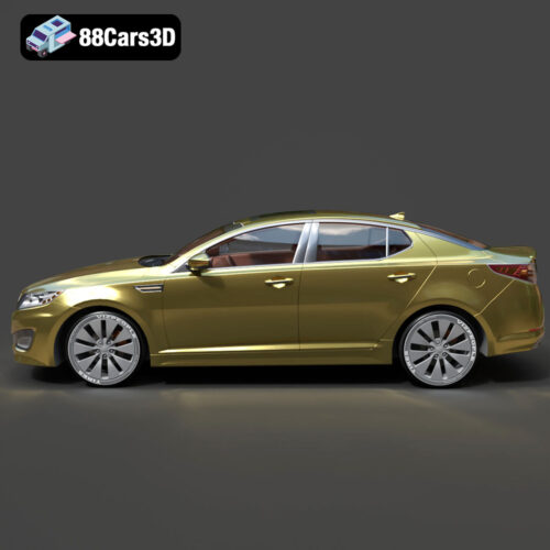 Kia Optima-002 Kia Optima 3D Model