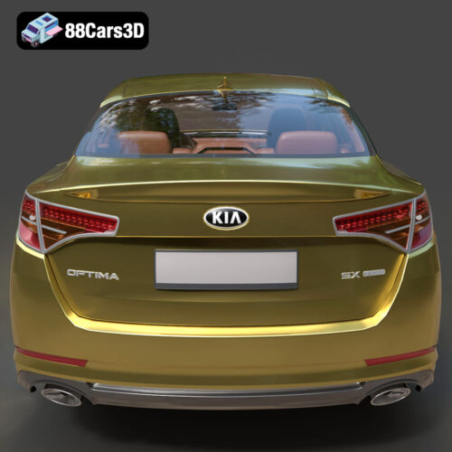 Kia Optima-004 Kia Optima 3D Model