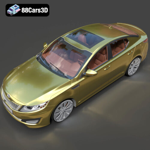 Kia Optima-007 Kia Optima 3D Model