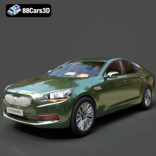 Kia Quoris 3D Model