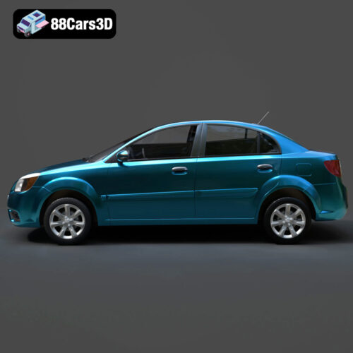 Kia Rio 3D Model