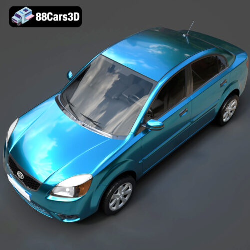 Kia Rio 3D Model