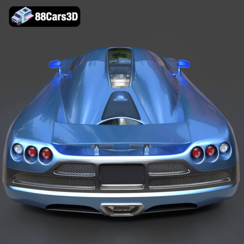 Koenigsegg CCX 3D Model