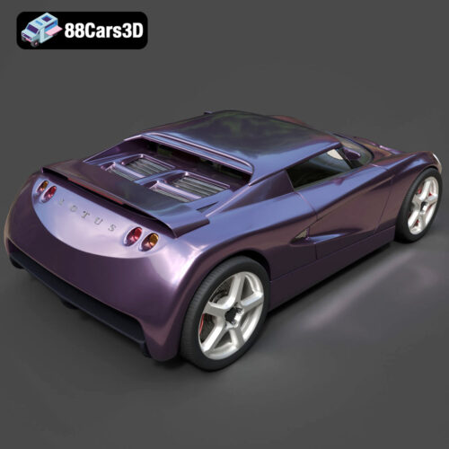 Lotus Emira 2023 3D Model