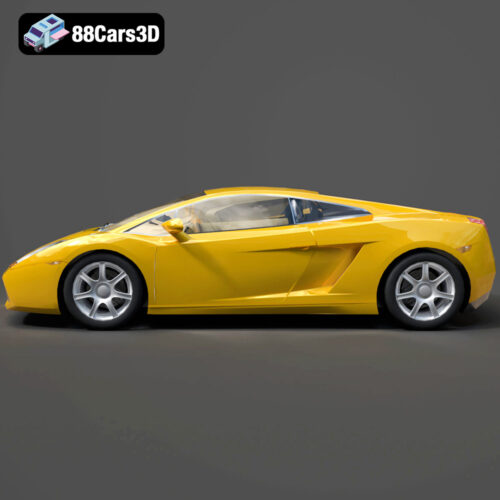 Lamborghini Gallardo t2 3D Model