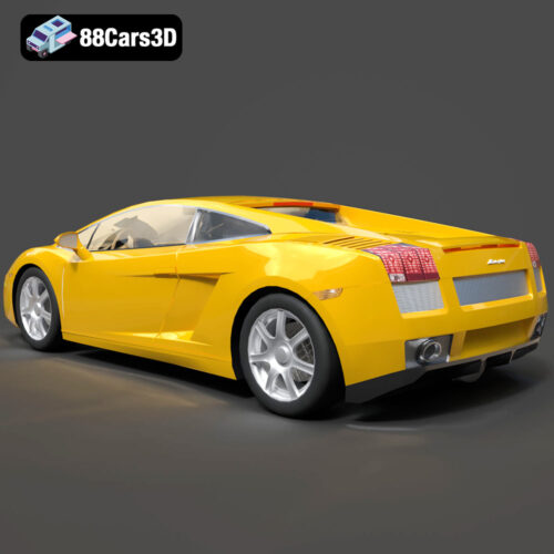 Lamborghini Gallardo t2 3D Model