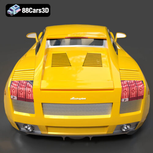 Lamborghini Gallardo t2 3D Model