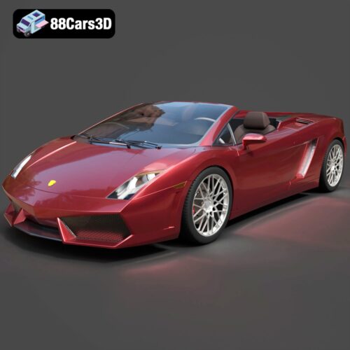 Lamborghini Gallardo LP560 4 Spyder 3D Model