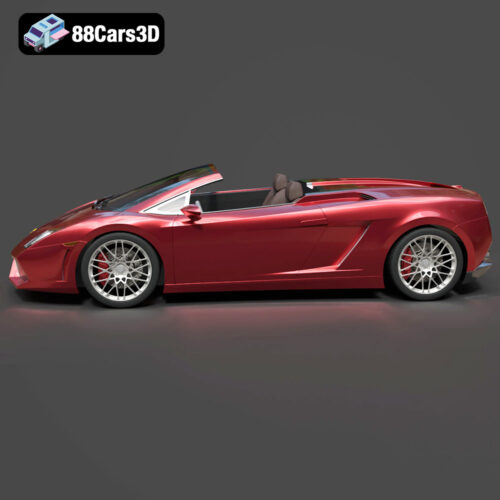 Lamborghini Gallardo LP560 4 Spyder 3D Model