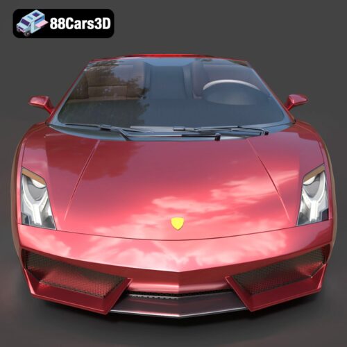 Lamborghini Gallardo LP560 4 Spyder 3D Model