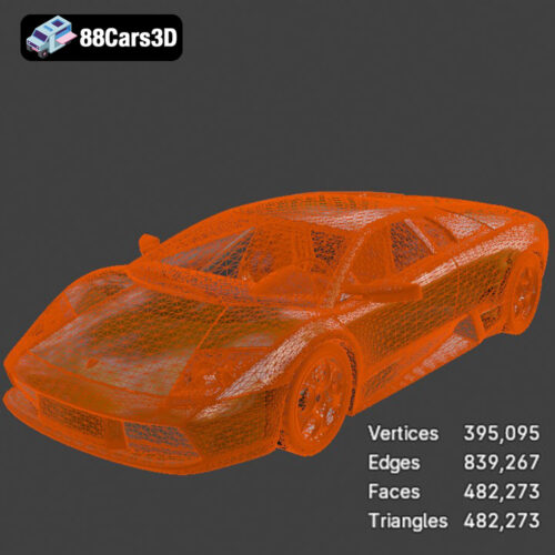 Lamborghini Murcielago 3D Model
