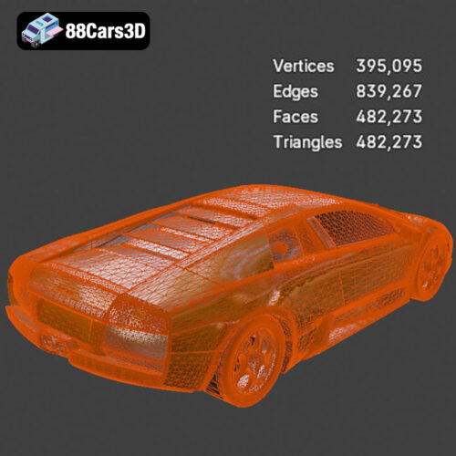 Lamborghini Murcielago 3D Model