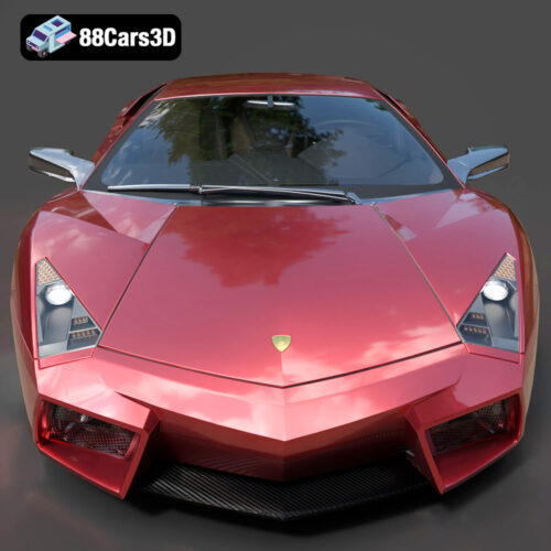 Lamborghini Reventon 2007 3D Model