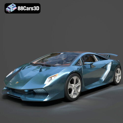 Lamborghini Sesto Elemento-001 Lamborghini Sesto Elemento 3D Model